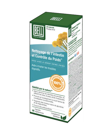 Nettoyage de l'intestin - Bell #10 - 60 capsules